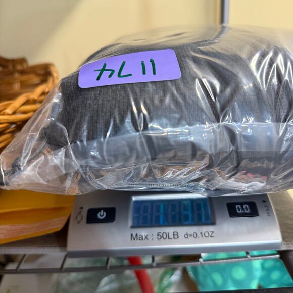 North Face Large Gray Fleece Full Zip Jacket Pockets Warm Hiking Fall Winter - Picture 12 of 12